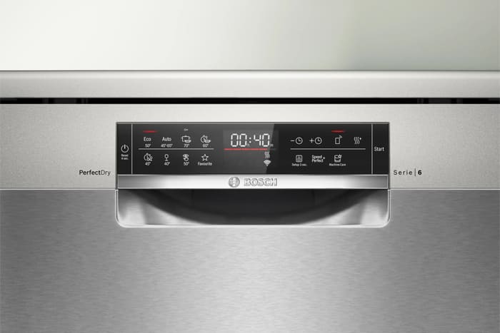 Máy rửa bát độc lập Bosch Serie 6 Sấy Zeolith SMS6ZCI85M